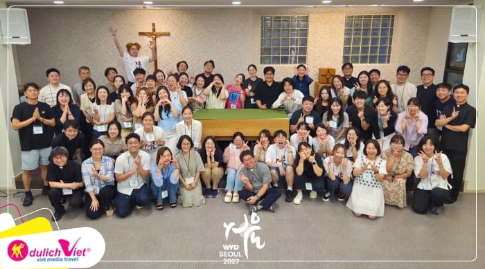 Tour Hành Hương Hàn Quốc 5N5Đ |  Đại Hội Giới Trẻ Thế Giới 2027 - Canh Thức & Thánh Lễ Bế Mạc