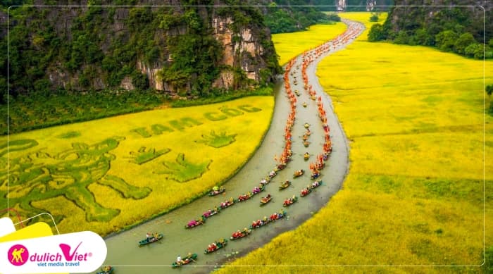Tour Ninh Bình 2N1Đ | Hoa Lư - Tam Cốc - Hang Múa - Bích Động Thung Nham
