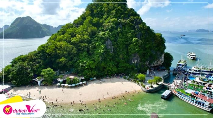 Tour Miền Bắc 1 Ngày | Hà Nội - Vịnh Hạ Long - Hang Sửng Sốt - Đảo Titop (Tàu 99 Chỗ)