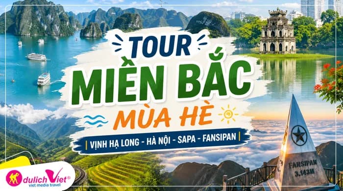TOUR MIỀN BẮC MÙA HÈ 5N4Đ | HÀ NỘI - VỊNH HẠ LONG - SAPA - BẢN CÁT CÁT - FANSIPAN (Bay Sun PhuQuoc Airways)
