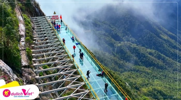 Tour Sapa 2N1Đ | Sapa - Cát Cát - Thác Bạc - Cầu Kính Rồng Mây