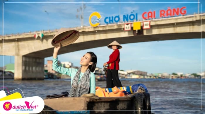 Tour Cần Thơ | Đón Bình Minh Trên Chợ Nổi Cái Răng