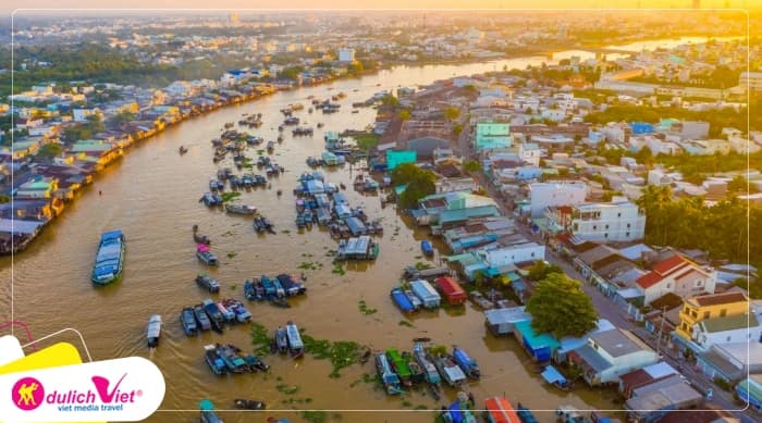 Tour Cần Thơ | Đón Bình Minh Trên Chợ Nổi Cái Răng