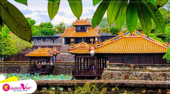 Tour Huế 1 Ngày | Chùa Thiên Mụ - Đại Nội - 3 Lăng Khải Định - Minh Mạng - Tự Đức