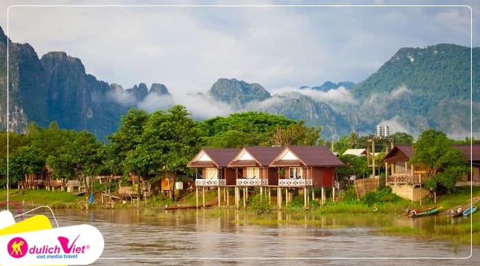 Tour Lào Tết Nguyên Đán 5N4Đ | Viêng Chăn - Vang Vieng - Luang Prabang