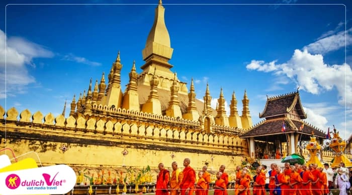 Tour Lào Tết Nguyên Đán 5N4Đ | Viêng Chăn - Vang Vieng - Luang Prabang