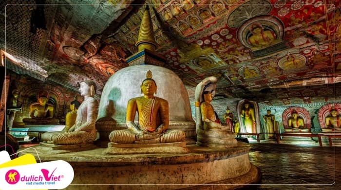 Tour Sri Lanka Hành Trình Vàng Tết Dương Lịch 7N6Đ | Colombo - Anuradhapura - Cố đô đá Polonnaruwa - Lion Rock - Dambulla - Kandy - Nuwara Eliya - Safari Yala - Ella - Ahangama - Galle - Ahungalla