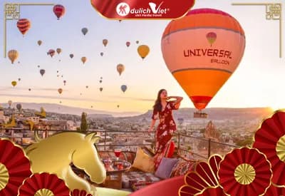 TOUR THỔ NHĨ KỲ TẾT NGUYÊN ĐÁN 8N7Đ | ISTANBUL - CAPPADOCIA - KONYA - PAMUKKALE - TROY