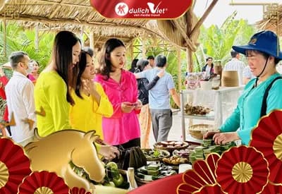 TOUR MIỀN TÂY TẾT NGUYÊN ĐÁN 2N1Đ | CÁI BÈ - ĐỒNG THÁP - CHỢ QUÊ TÂN THUẬN ĐÔNG