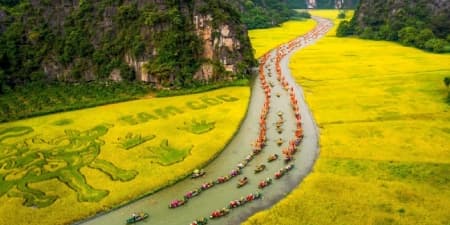 Tour Ninh Bình 2N1Đ | Hoa Lư - Tam Cốc - Hang Múa - Vườn Quốc Gia Cúc Phương