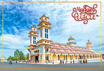 TOUR TÂY NINH TẾT DƯƠNG LỊCH 1N | NÚI BÀ - ĐỈNH VÂN SƠN - BUFFET NĂM CHÂU