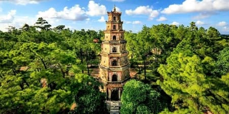 Tour Huế Nửa Ngày | Chùa Thiên Mụ - Đại Nội - 2 Lăng Khải Định - Minh Mạng