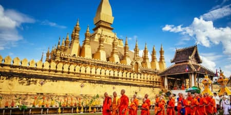 Tour Lào Tết Nguyên Đán 5N4Đ | Viêng Chăn - Vang Vieng - Luang Prabang