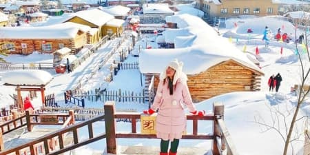 Tour Trung Quốc Mùa Đông 6N5Đ | Hà Nội - Thanh Đảo - Cáp Nhĩ Tân - Yabuli - Làng Tuyết Hương