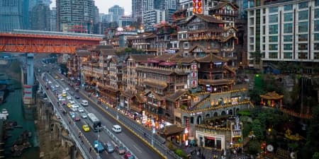 TOUR TRUNG QUỐC MÙA HÈ 6N5Đ | TRÙNG KHÁNH - TỪ KHÍ KHẨU - HỒNG NHAI ĐỘNG - CÔNG VIÊN GẤU TRÚC - TỊNH THỔ A BÁ - PHỐ CỔ CẨM LÝ - THÀNH ĐÔ - CỬU TRẠI CÂU